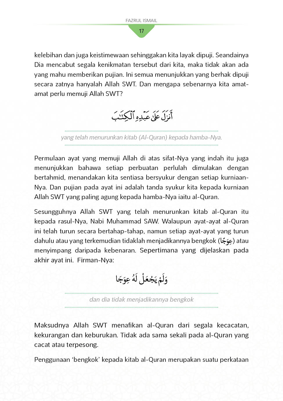 Tadabbur & Aplikasi Surah Al-Kahf - Fazrul Ismail